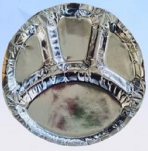 4 Compartment Silver Plate