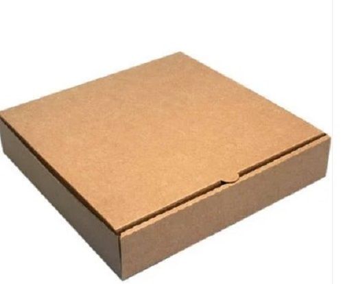 Brown Pizza Box