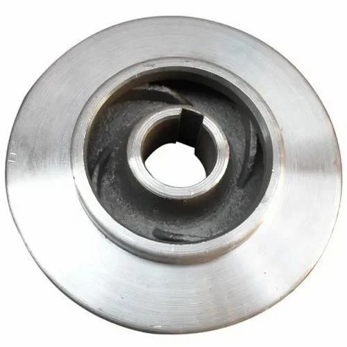 Cast Iron Impeller - Iron, Perfectly Finished , Durable Silver Impeller for Enhanced Performance