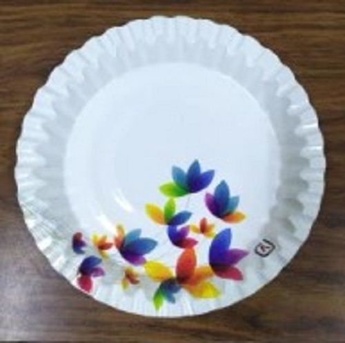 Disposable Paper Plate - Paper Material, Various Sizes, White Color | Market Leading Prices, Crack and Leak Resistance, Lightweight Design, Timely Delivery