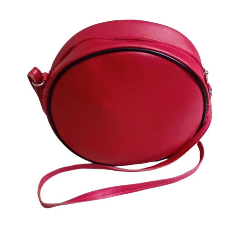 Ladies Rexine Shoulder Sling Bag - Multicolor, Plain and Printed Design, Zip Closure, Customizable Options