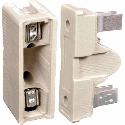 Perfect Shape And Excellent Quality Fuse Socket - Metal, Silver Color, IP55 Protection Level | Optimum Quality, New Premium Grade