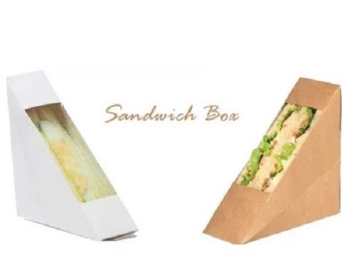 Plain Sandwich Box - Tear Resistant Material, Various Sizes Available, Brown Color | Very Spacious, Easy to Carry, Quality Standard Tested