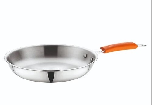 SS Frypan - Stainless Steel, Silver | Tested Quality, Timely Delivery, Pocket Friendly Rates