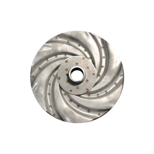 Stainless Steel Pump Impeller - Standard Size, Silver Color | Durable Design, Very Good Quality, Perfect Finishing