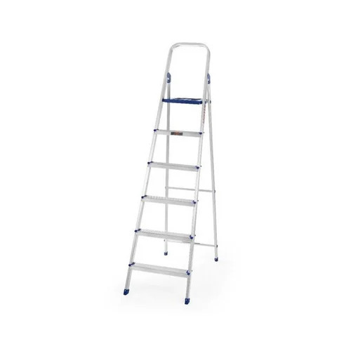 Aluminium Step Ladder - 5 ft Working Height, 150 kg Capacity | Easy to Use, Folding Design