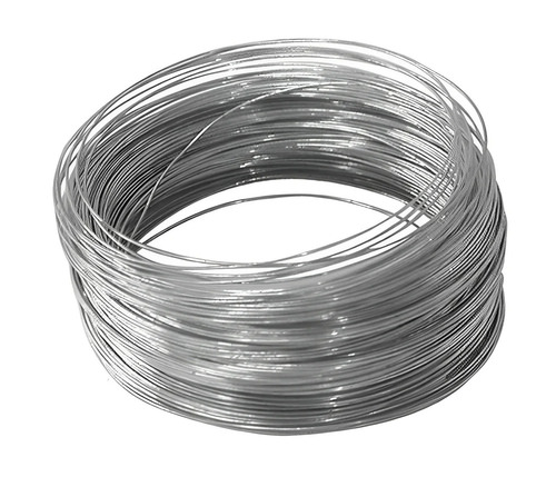 12 Gauge Mild Steel Binding Wire - Durable High Strength, Rust Free Grey Mild Steel for Industrial Applications