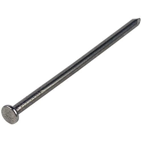 5 Inch MS Wire Nail - Steel Material, Silver Color | Durable, Rust Free, High Strength, Ideal for Commercial Applications