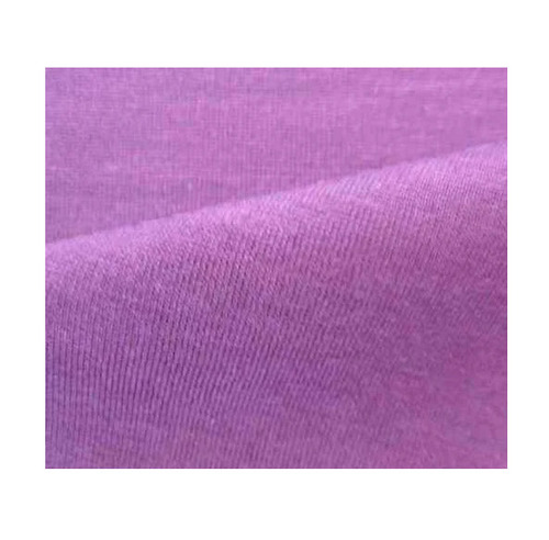Cotton Jersey Knit Fabric - 36 Inch Width, Purple Color, 160-220 GSM | Soft, Breathable, Lightweight, Normal Shine, Skin Friendly, Plain Pattern