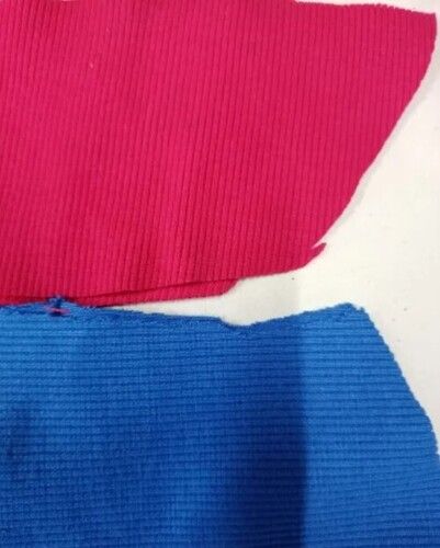 Multi Color Plain Pattern Cotton Spandex Material Lycra Durby Fabric