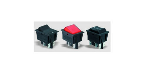 Plastic Double Pole Rocker Switches