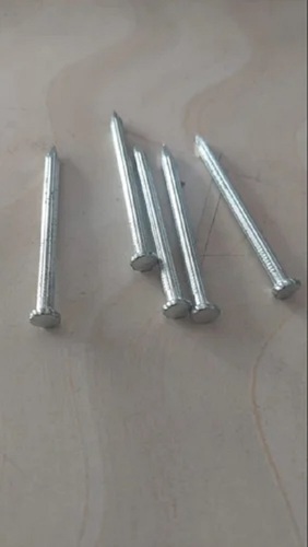 Stainless Steel Concrete Nails - Stainless Steel Silver Color Round Head Type | Durable Rust Free High Strength Commercial Use