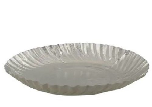 Disposable Silver Paper Plate