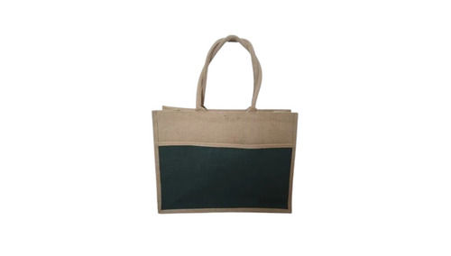 Front Pocket Executive Jute Bag