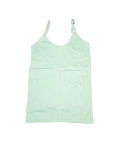 Ladies Cotton Slip - All Sizes, Sky Blue Color, U Neckline, Sleeveless Design | Breathable, Skin-Friendly, Easy to Wash, Fade and Wrinkle Resistant
