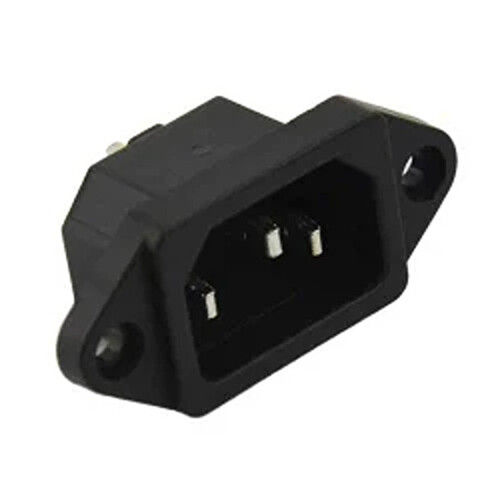 ABS Plastic Three Pin Computer Socket