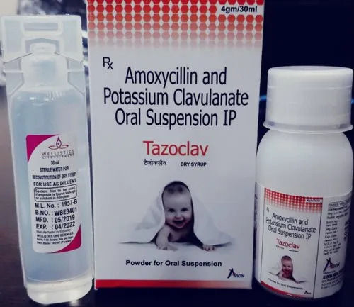 Amoxycillin & Potassium Clavulanate Oral Suspension IP