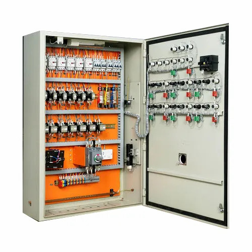 Automatic Control Panels - 110V, Mild Steel Construction, Electro Zinc Plated Finish, Black Color, Automatic Grade, Optimum Quality, Rated Current 414-440V