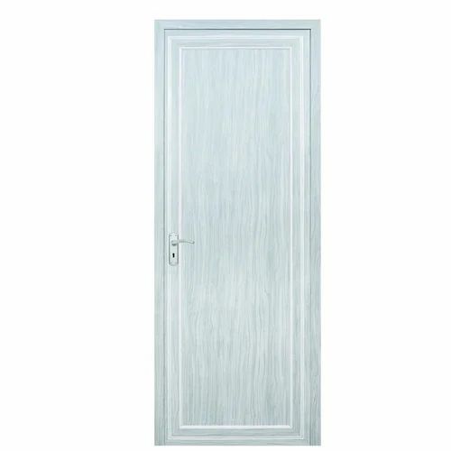 Finish High Durability White PVC Bathroom Door 80 Inch Waterproof