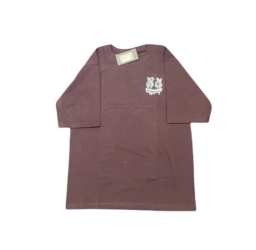 Brown Printed T Shirts