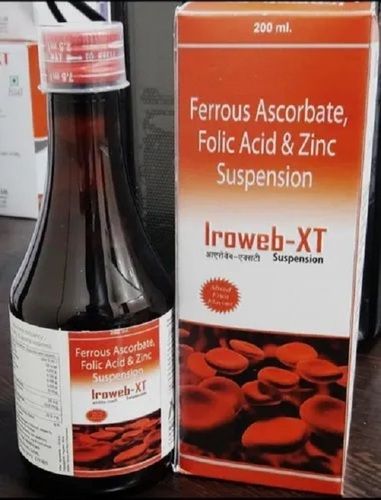 Ferrous Ascorbate, Folic Acid & Zinc Suspension