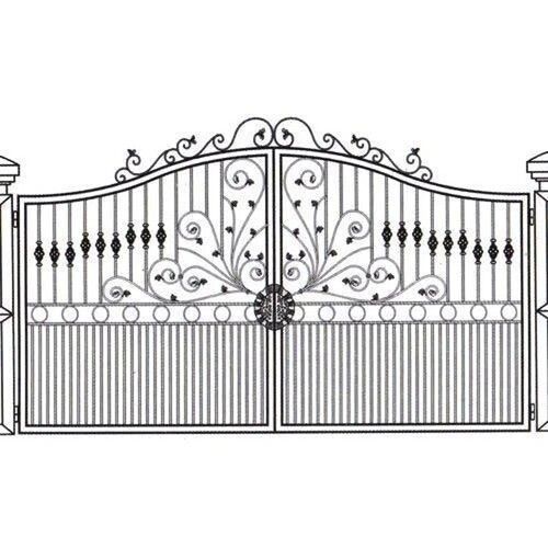 Heat Resistance Aluminium Fabrication Main Gate