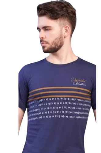 Men's Graphic Printed Cotton T-Shirt - M L XL XXL Sizes Half Sleeves | Casual Wear O-Neck Regular Fit 180 GSM