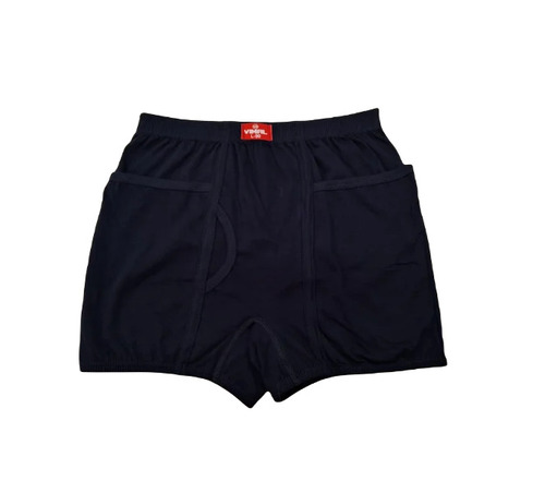 Mens Cotton Trunk - 180 GSM, Blue, Regular Fit | Breathable, Skin-Friendly, Easy to Wash, Fade and Wrinkle Resistant