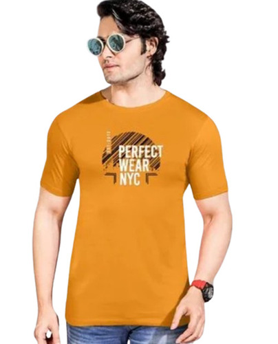 Cotton Printed Casual T-Shirt - Size M L XL XXL | Round Neck Half Sleeves Regular Fit