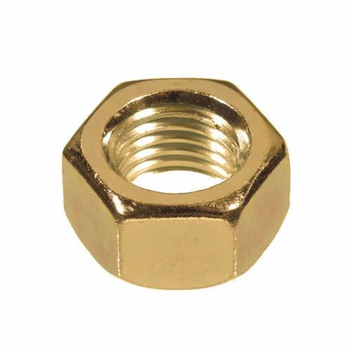 Industrial Golden Brass Nuts 