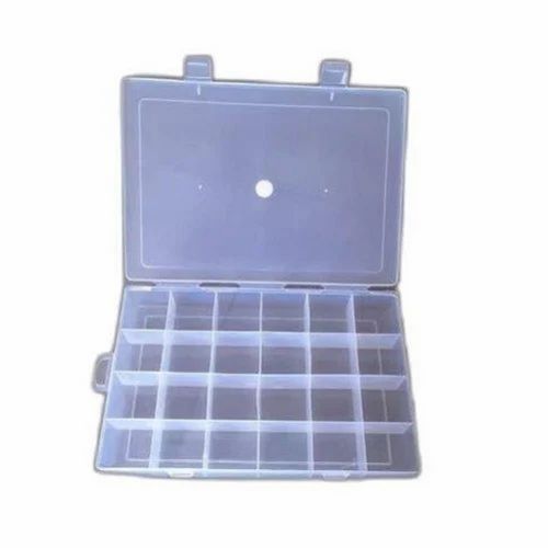 Edible & Non-Edible Moisture Proof Transparent Plastic Box, For Home, Box Capacity: 300 Gm