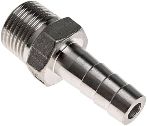 Excellent Strength And Premium Design Stainless Steel Hose Nipple