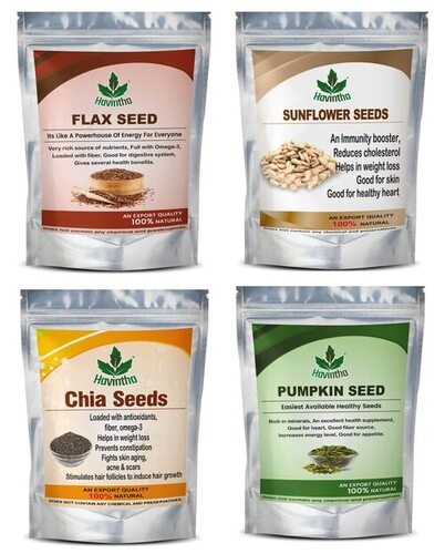 Havintha Chia Seeds - Premium Quality Dried Natural Herb Seeds | Black Color Good Grade Conventional & Organic for Human Consumption