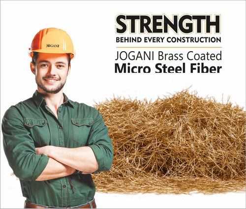 Jogani Brass Coated Micro Steel Fiber for Construction Use