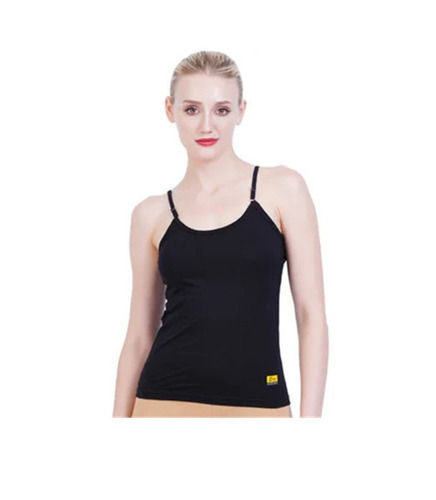 Daily Wear Skin-Friendly Regular Fit Sleeveless Plain Breathable Cotton Ladies Slips