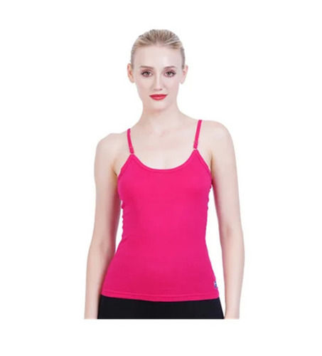 Daily Wear Skin-Friendly Regular Fit Sleeveless Plain Breathable Cotton Ladies Slips