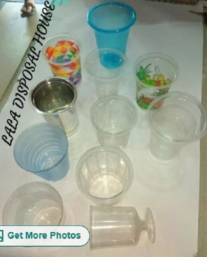Plastic Disposal Glass