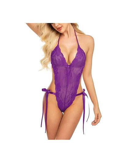 Purple Lingerie Set