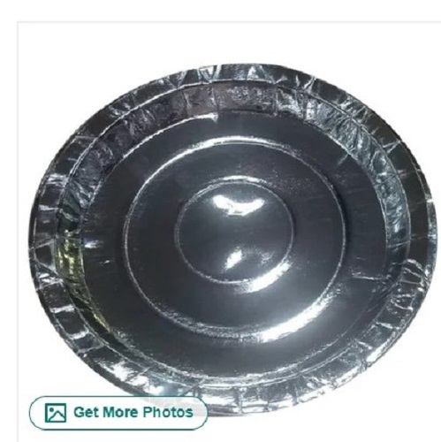 7 inch Silver Foil Paper Plate