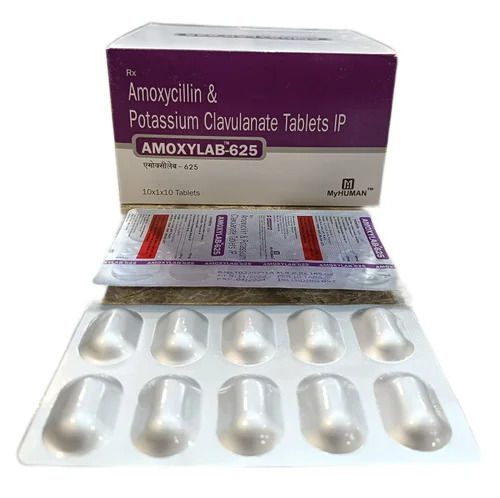 Amoxylab-625 Amoxicillin & Potassium Clavulanate Tablets IP
