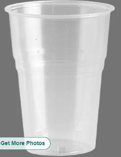 Disposable Plastic Glass - Lightweight Design, White Color, Leak Resistant | Perfect for Events and Parties