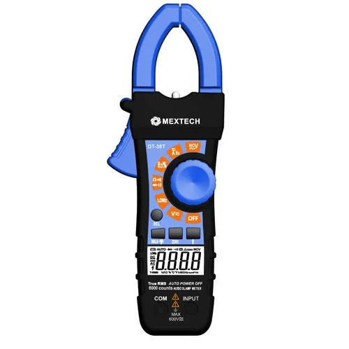 Handheld Digital Clamp Meter Dt36T - Color: Blue