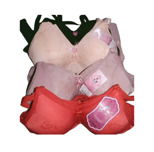 Daily Wear Skin-Friendly Regular Fit 3/4th Coverage Plain Ladies Padded Bra