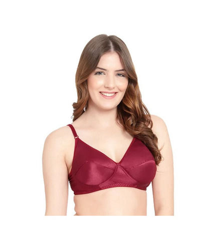 satin bra