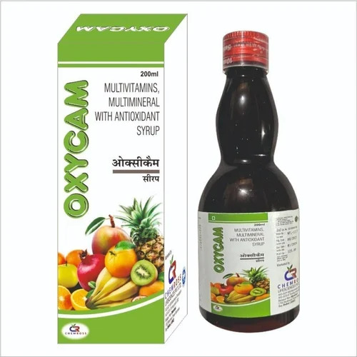 Multivitamins Multimineral Antioxidants Syrup - Liquid Formulation Prescription Required for Hospital and Clinic Use Store in a Cool and Dry Place