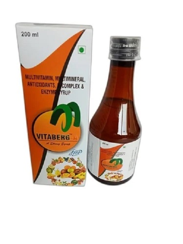 Multivitamins Multimineral Antioxidants Syrup - Liquid Formulation | For Hospital and Clinic Use, Prescription Required, Store in Cool and Dry Place
