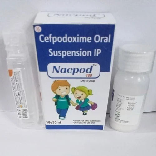 Nacpod Dry Syp, Cefpodoxime Oral Suspension Ip