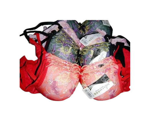 Daily Wear Skin-Friendly Regular Fit 3/4th Coverage Printed Polyester Ladies Padded Bra