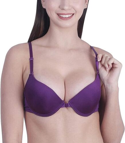 Push Up Bra - Organic Cotton, Multisize | Front Closure, Comfortable & Stretchable Design