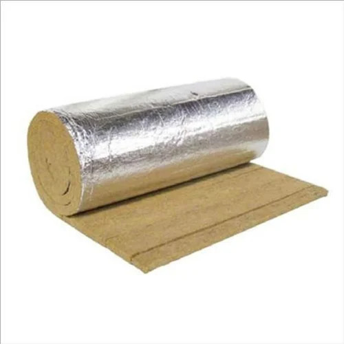 Sound Absorption And Thermal Conductivity Rockwool Building Roll